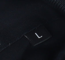 Jaeger Men's Black Polo Shirt - L, Collared & Buttoned