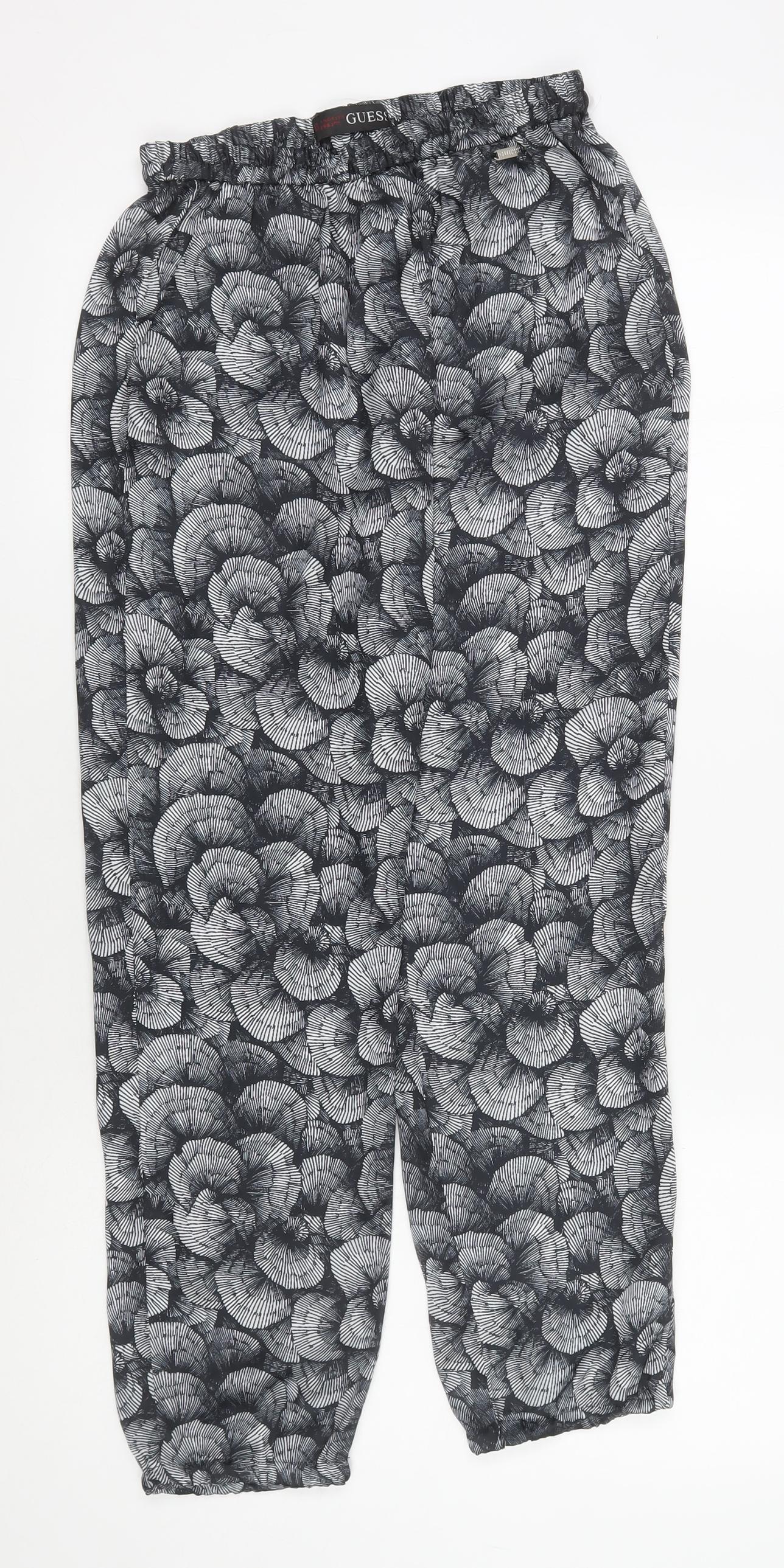 Guess Women's Multicoloured XS Floral Joggers