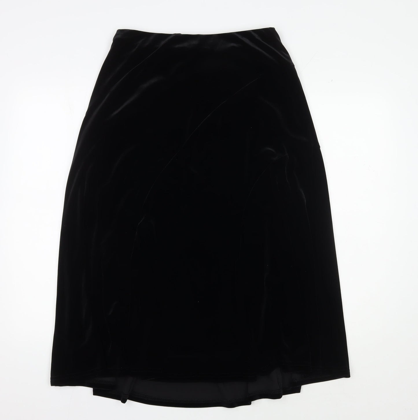 Eastex Women's Black Velvet Skirt, Size 12