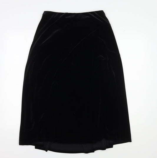 Eastex Women's Black Velvet Skirt, Size 12