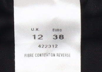 Eastex Women's Black Velvet Skirt, Size 12