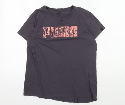 Womens UK Size 14 PUMA Black  T-Shirt