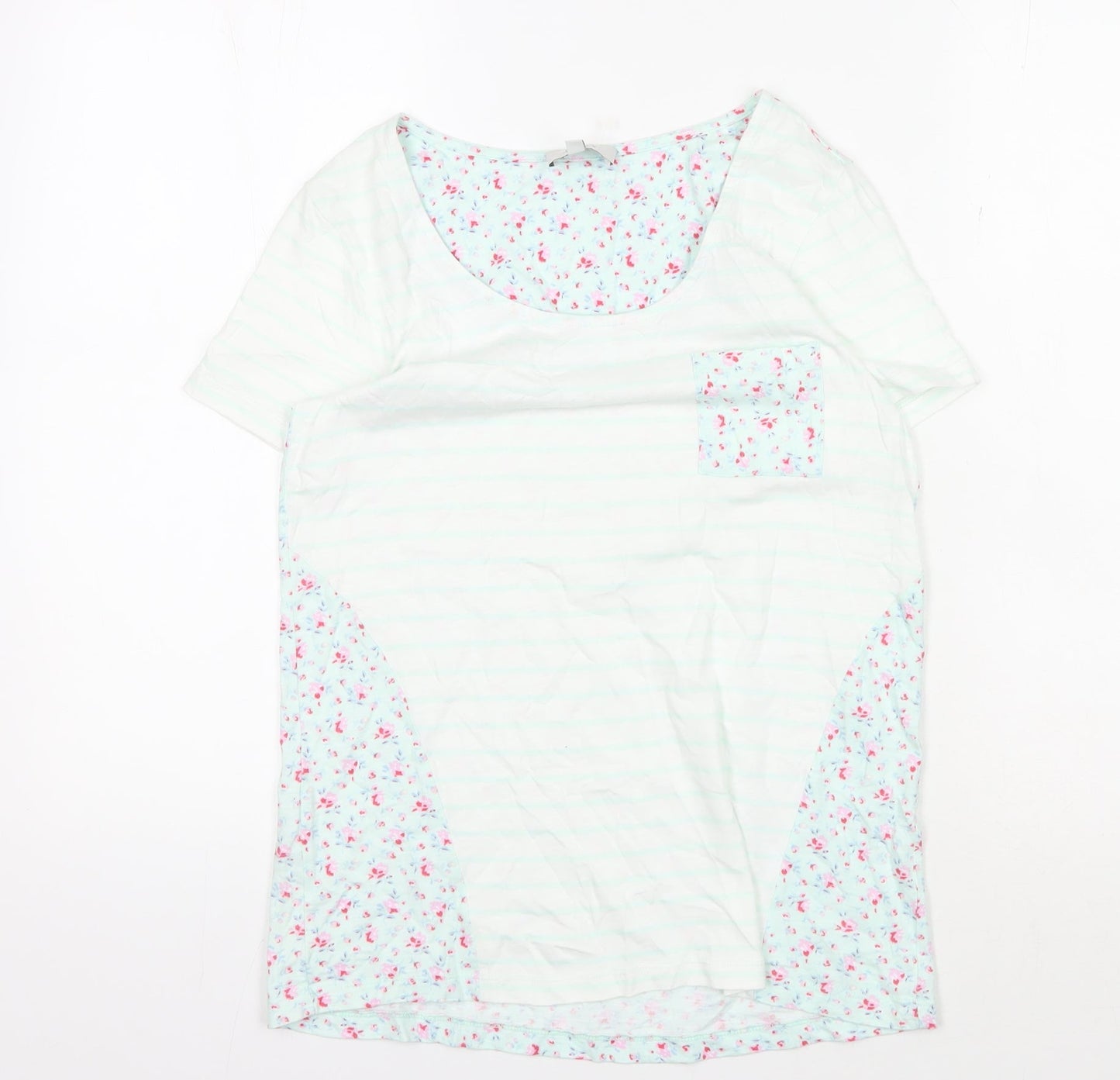 Laura Ashley Women's Floral T-Shirt, Size 10, Spring