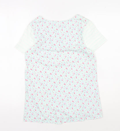 Laura Ashley Women's Floral T-Shirt, Size 10, Spring