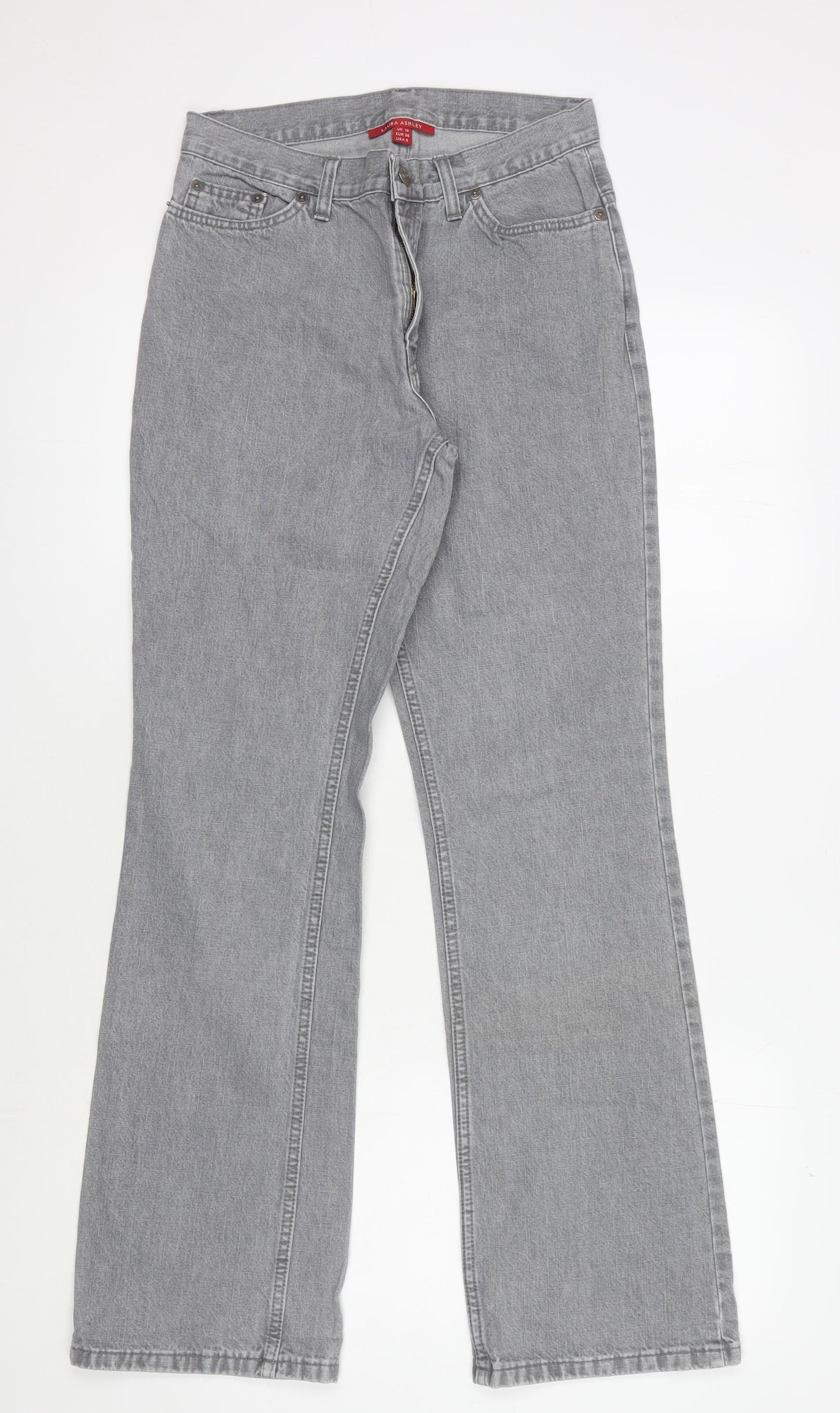 Laura Ashley Women's Grey Denim Jeans UK Size 10
