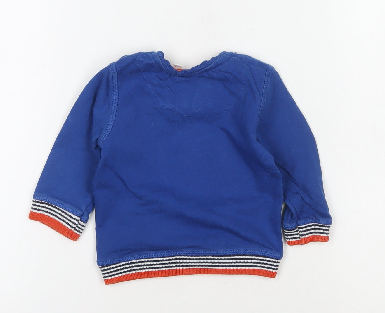 Junior J Unisex Blue Whale Pullover 3-6M
