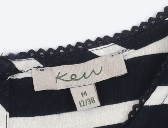 Womens UK Size 12 KEW Black  Blouse