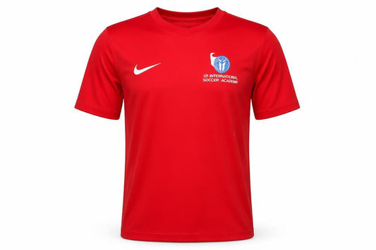 Mens UK Size L Nike Red Soccer T-Shirt