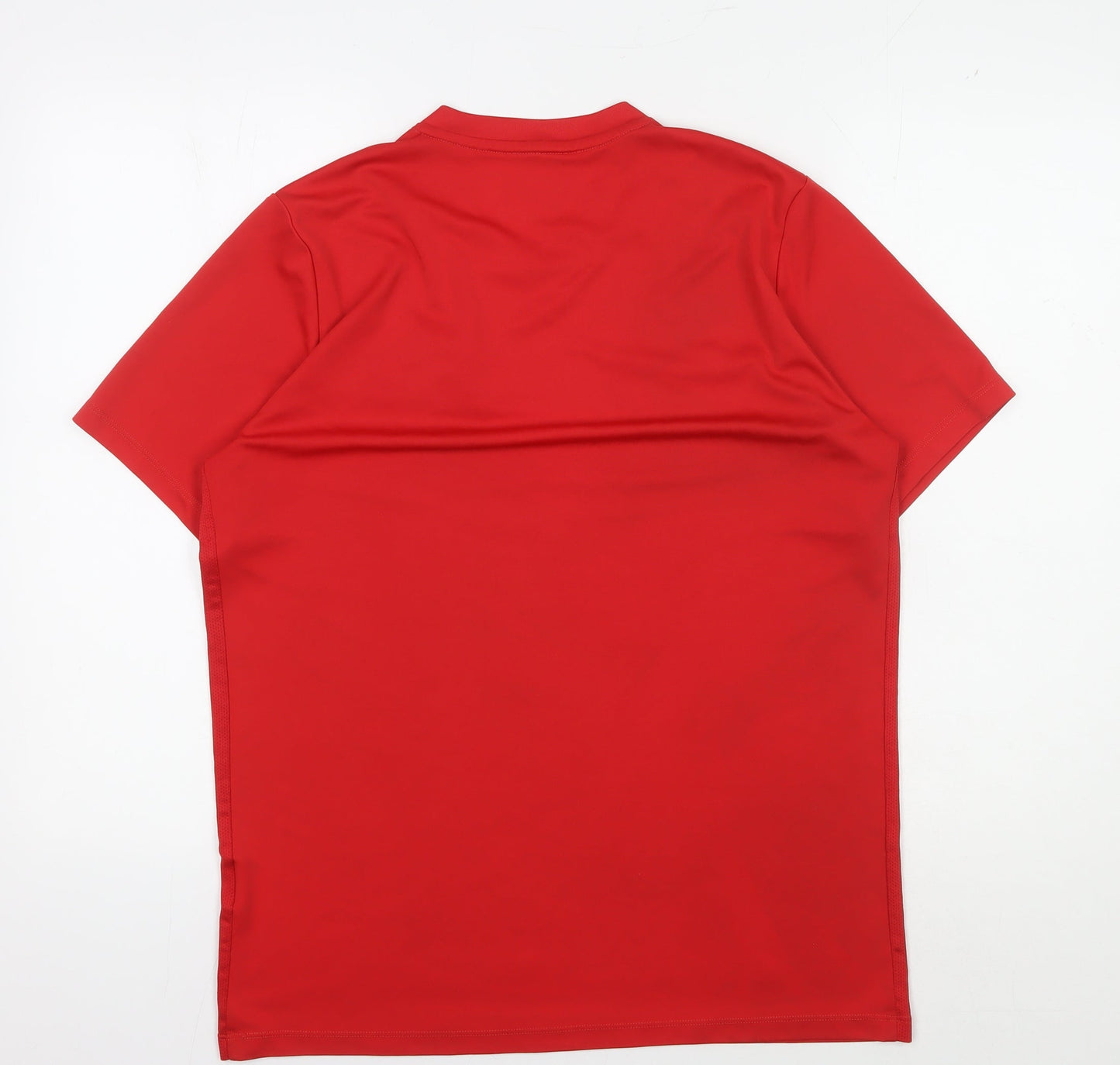 Nike Men's Red Soccer Jersey T-Shirt L Athletic