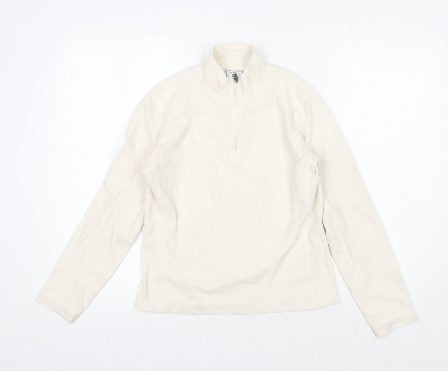 Columbia Women's Ivory Fleece Pullover Sweatshirt S