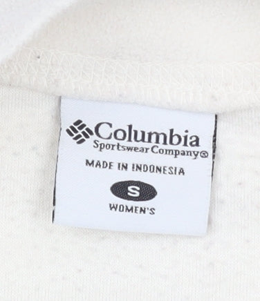 Columbia Women's Ivory Fleece Pullover Sweatshirt S