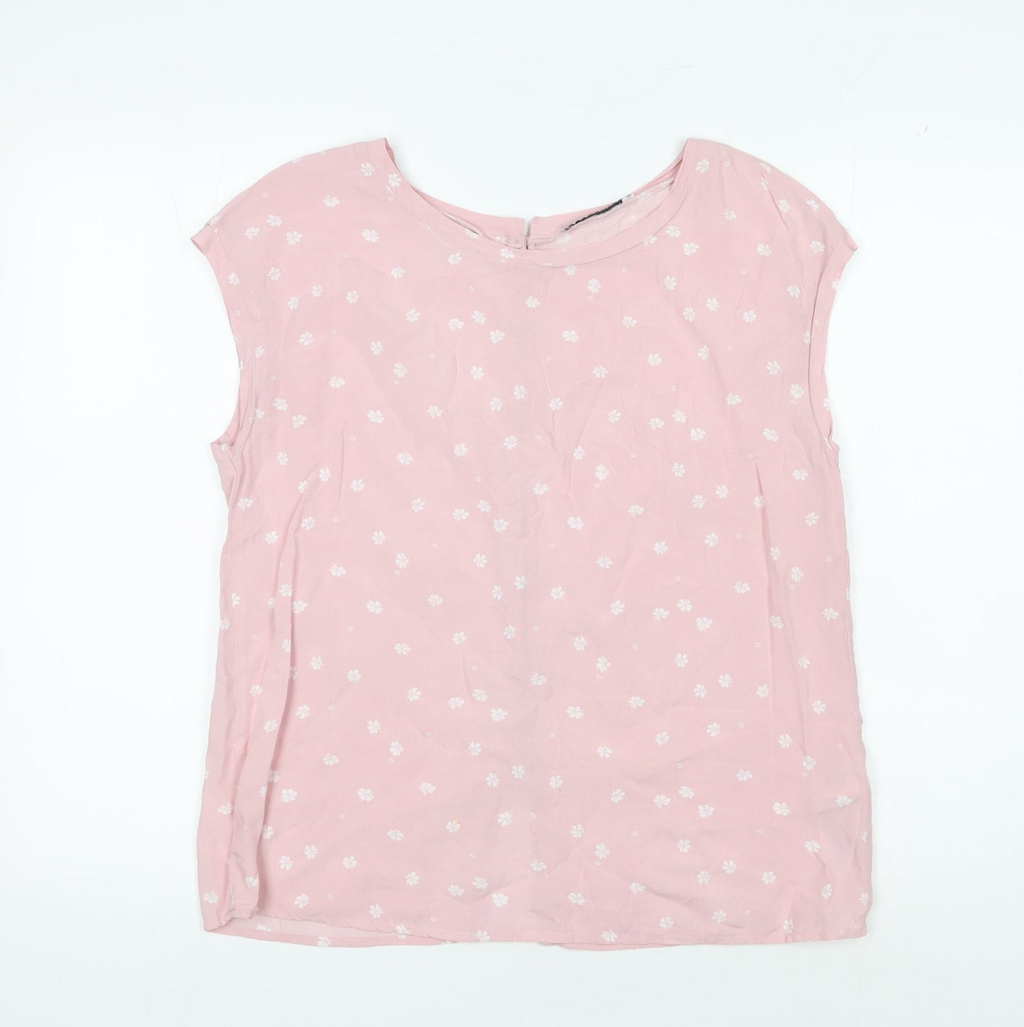 Abercrombie & Fitch Women's Pink Floral Blouse - M