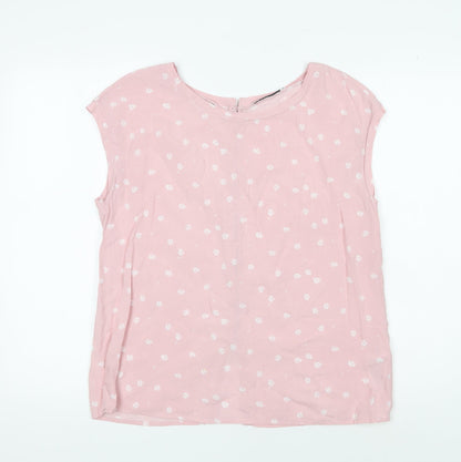 Abercrombie & Fitch Women's Pink Floral Blouse - M