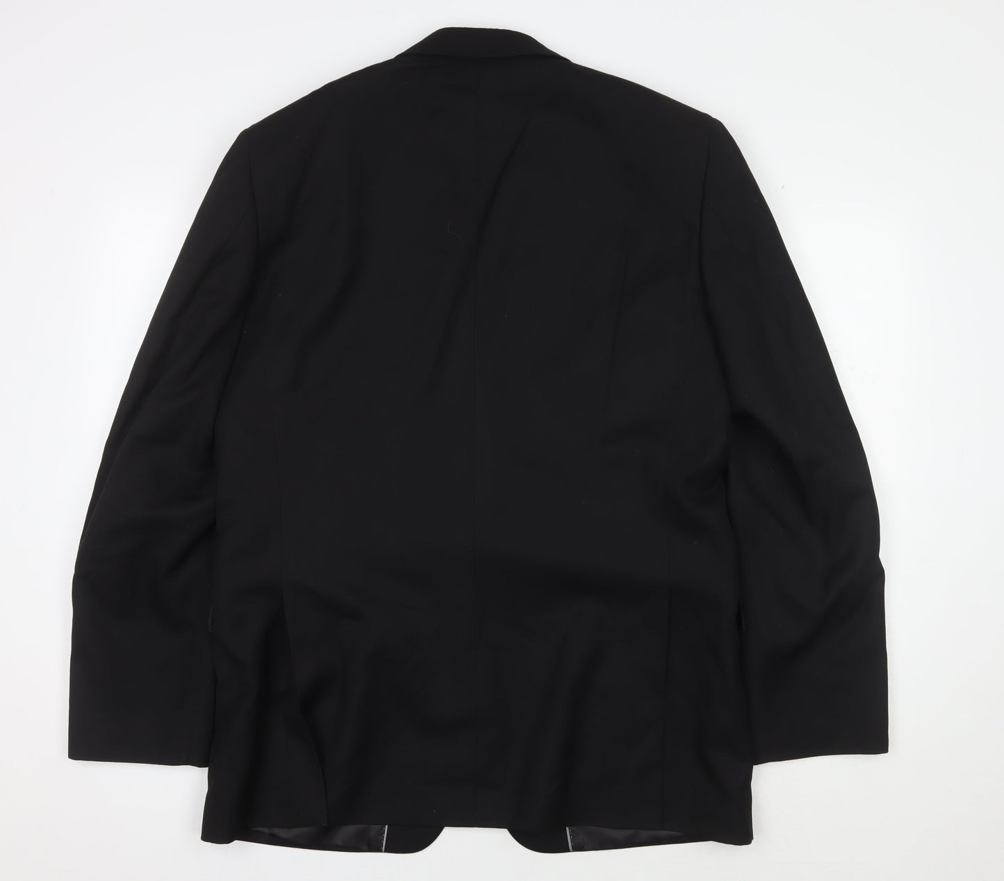 Mens UK Size 42 Dehavilland Regular Black Suit Jacket