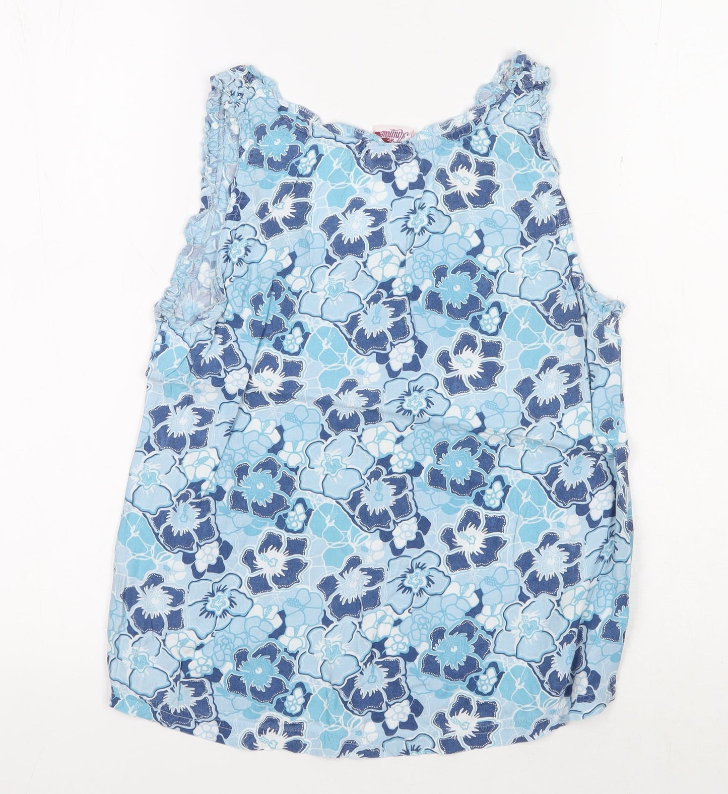 Womens UK Size M Animal Blue  Tank