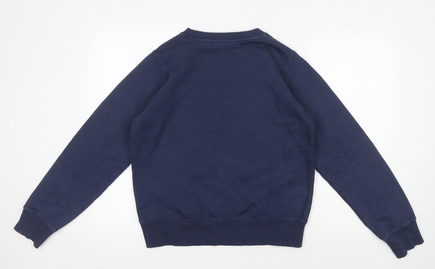 Zara Unisex Blue Pullover Sweatshirt - M, Casual Comfort