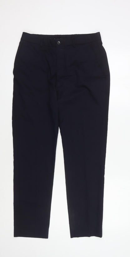 Mens UK Size 29 Zara  Dress Pants Black Trousers