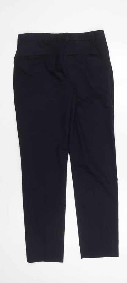 Mens UK Size 29 Zara  Dress Pants Black Trousers