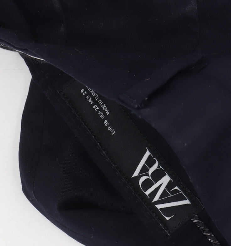 Mens UK Size 29 Zara  Dress Pants Black Trousers