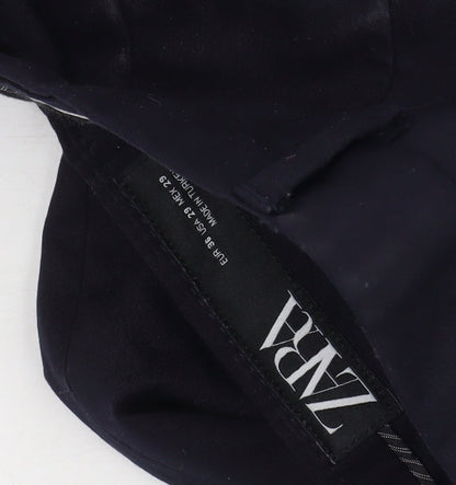Mens UK Size 29 Zara  Dress Pants Black Trousers