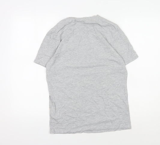 Smart Guess Men's Grey T-Shirt, Medium, Slim Fit