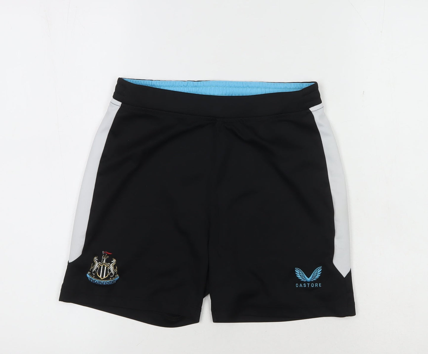 Castore Black Unisex Kids Athletic Football Shorts