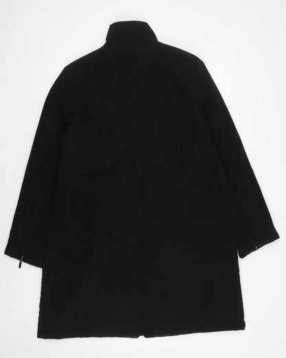 Jacques Vert Women's Black Polyester Coat L