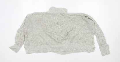 Womens UK Size L New Look Grey Pullover Jumper
