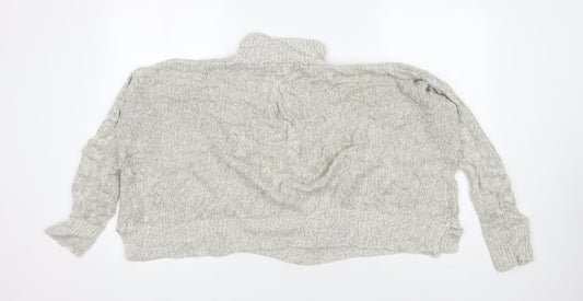 Womens UK Size L New Look Grey Pullover Jumper