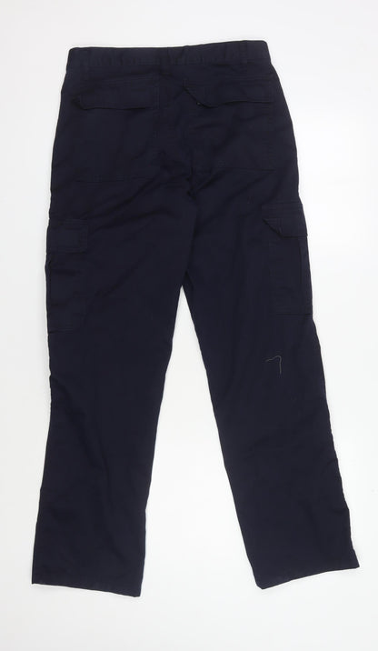 Portwest Men's Blue Cargo Trousers 32 in Regular