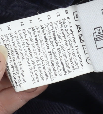 Portwest Men's Blue Cargo Trousers 32 in Regular