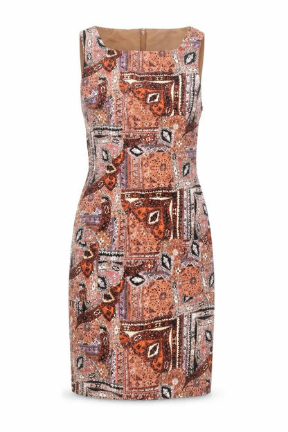 Dorothy Perkins Women’s Multicoloured Paisley Sheath Dress - UK 10