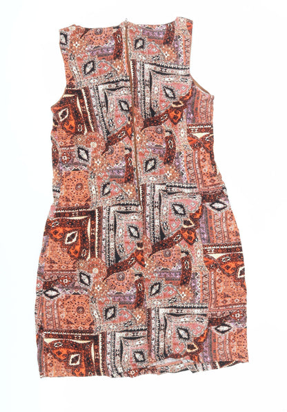 Dorothy Perkins Women’s Multicoloured Paisley Sheath Dress - UK 10