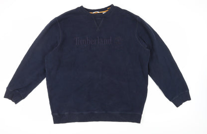 Timberland Men's Blue XL Pullover Sweatshirt