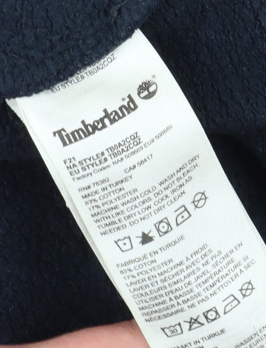 Timberland Men's Blue XL Pullover Sweatshirt