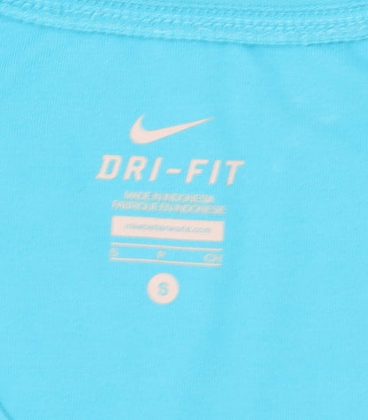 Nike Women's Blue Tank Top - Size S, Athletic Fit