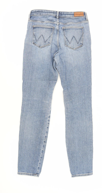Womens UK Size 8 Wrangler Slim Fit Skinny Blue Jeans