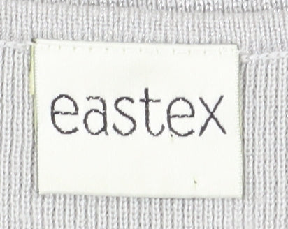 Womens UK Size 14 Eastex Grey Pullover Jumper