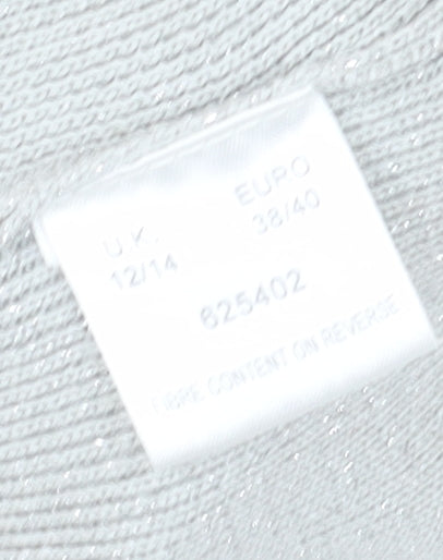 Womens UK Size 14 Eastex Grey Pullover Jumper