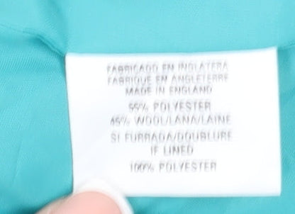 Jacques Vert Green Women's 14 Classic Suit Jacket Lined