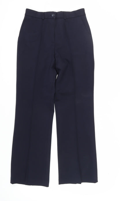 Womens UK Size 12 John Lewis & Partners Regular Fit Dress Pants Black Trousers