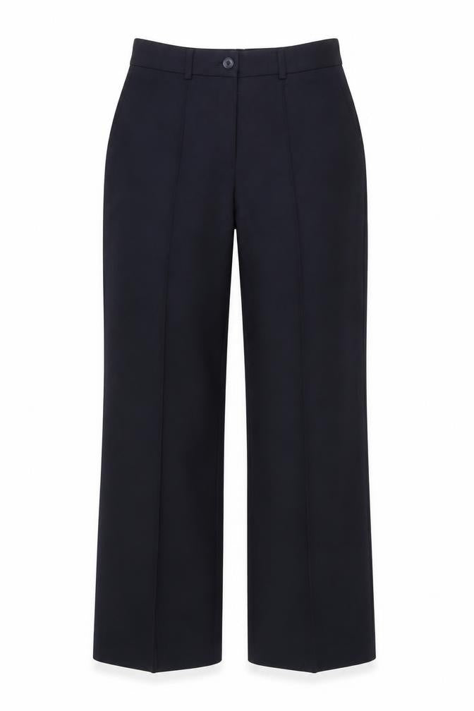 Womens UK Size 12 John Lewis & Partners Regular Fit Dress Pants Black Trousers