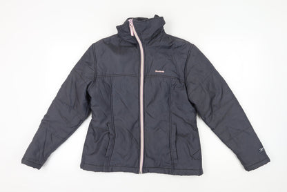 Reebok Women's Black Puffer Jacket Size 14