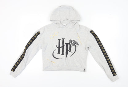 Harry Potter Girls Grey Hoodie 13-14 Years Pullover