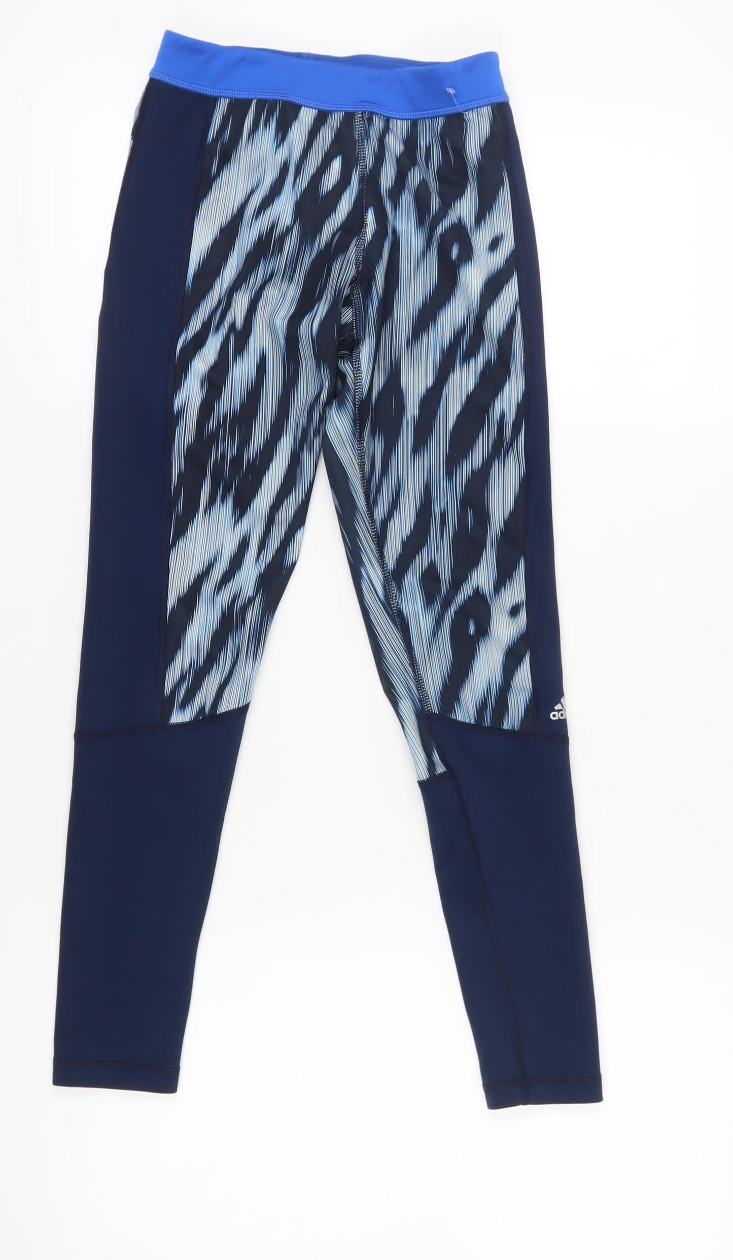 Adidas Women's Blue Leggings Size 10-12 Activewear