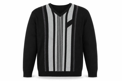 Mens UK Size L Greenwoods Black Pullover Jumper