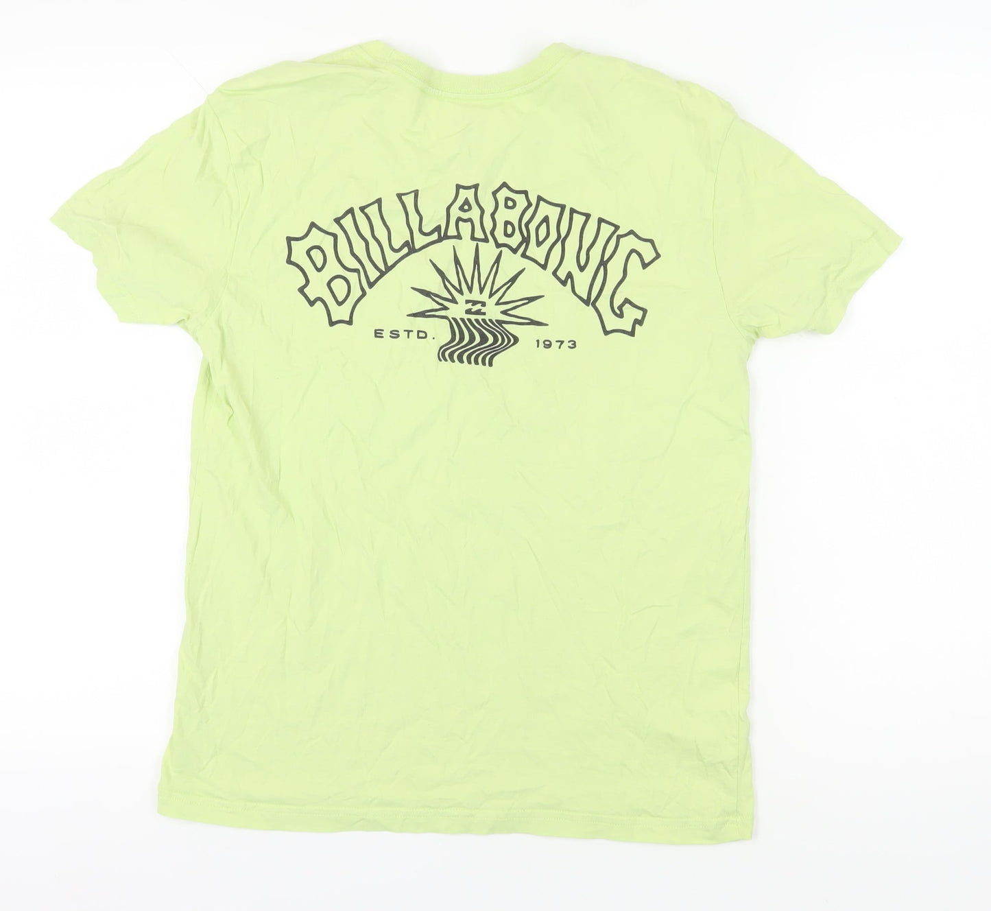 Mens UK Size XS Billabong Green  T-Shirt