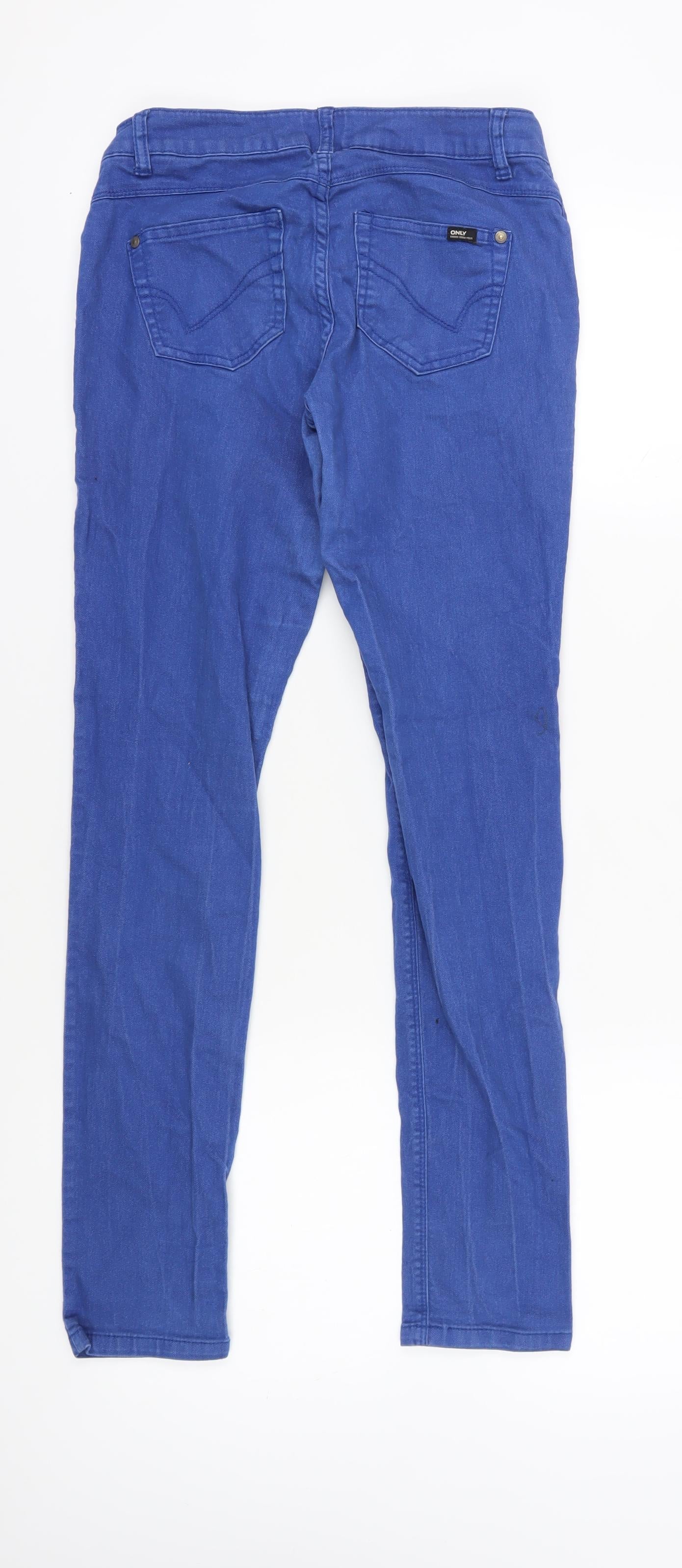 ONLY Women's Blue Skinny Jeans - Size M, Comfortable, Stylish