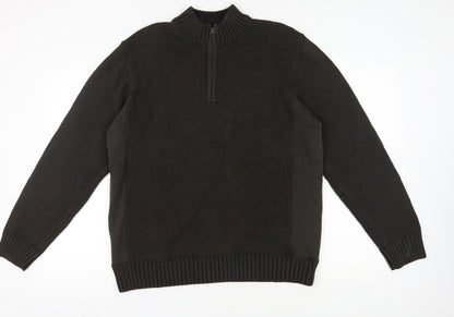 Marks and Spencer Black Knit Pullover - Men’s L Casual