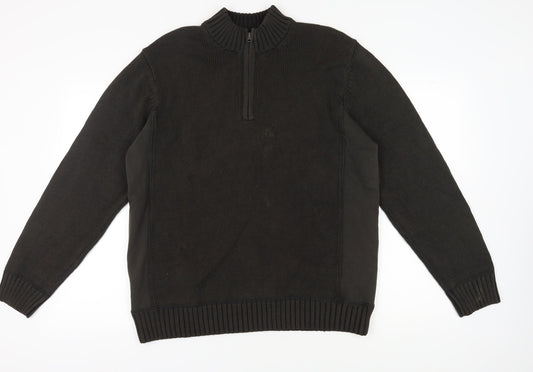 Marks and Spencer Black Knit Pullover - Men’s L Casual